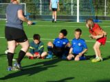 Laatste training S.K.N.W.K. JO10-1 van seizoen 2022-2023 (partijtje tegen de ouders) (165/165)